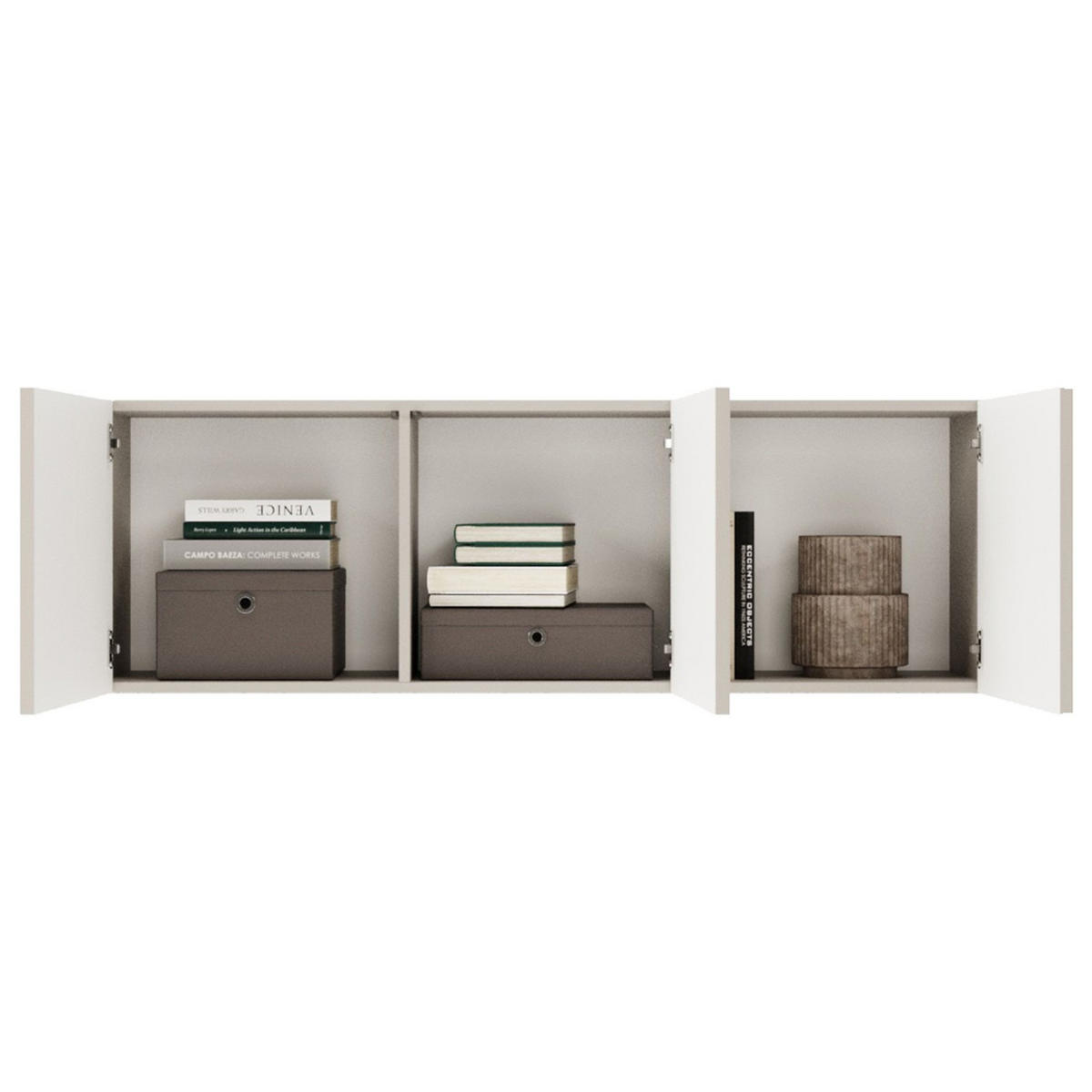 TV-LOWBOARD Arkadia Kaschmirgrau 150 cm - Taupe, Holzwerkstoff (150/49/35cm) - Selsey