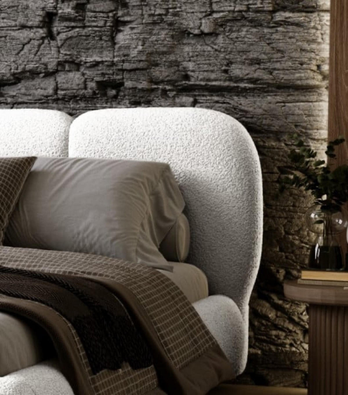 BETT Weiß ROZA Mit Bettkasten 140x200 cm - Weiß, Textil (140/200cm) - Sepro Meble