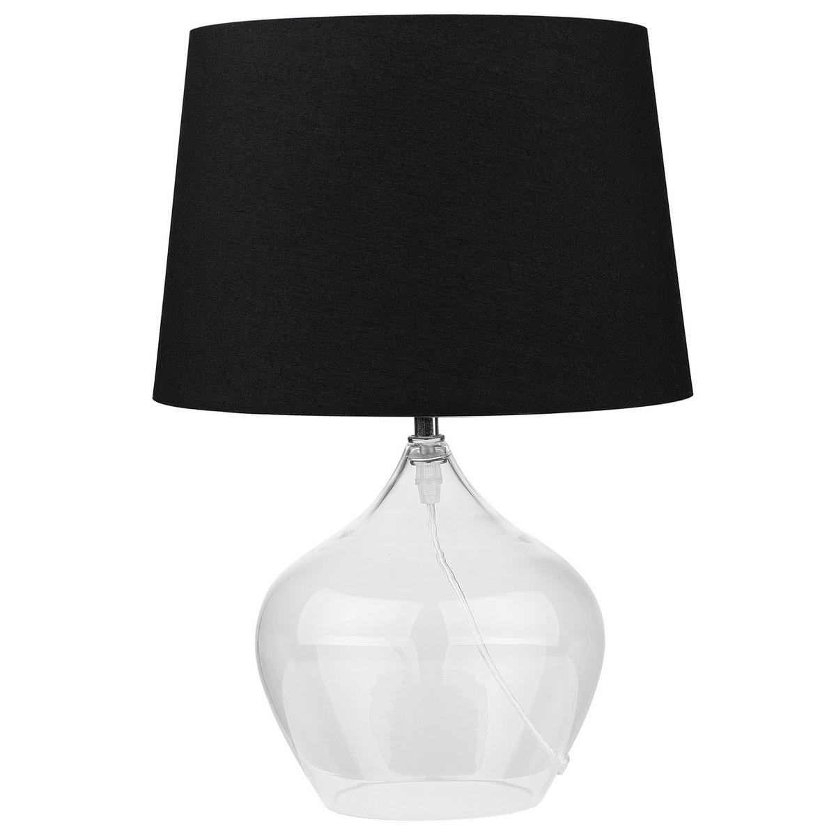 TISCHLAMPE Osum 30/30/45 cm - Transparent, Glas (30/30/45cm) - Beliani
