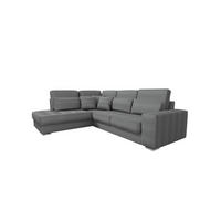 ECKSOFA Nevio Xl In Scala - Grau, Holzwerkstoff/Textil (312/226cm) - Fun Möbel