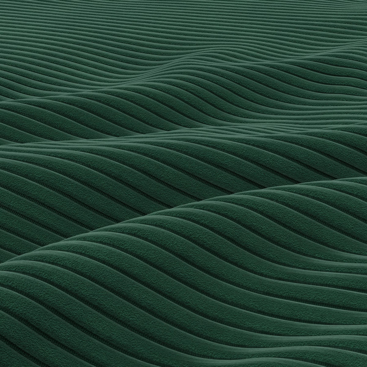 ECKSOFA RECHTS MIT SCHLAFFUNKTION FORESTA, Cord - Dunkelgrün - Dunkelgrün, Textil (230/159cm) - Mebligo