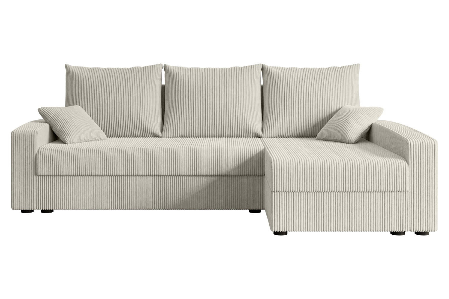 Altdecor Ecksofa Creme 231x140 cm