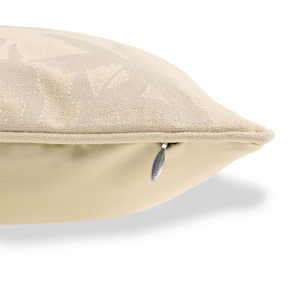 KISSENHÜLLE TENDRIL - Beige, Textil (40/40cm) - Sportalm Kitzbühel