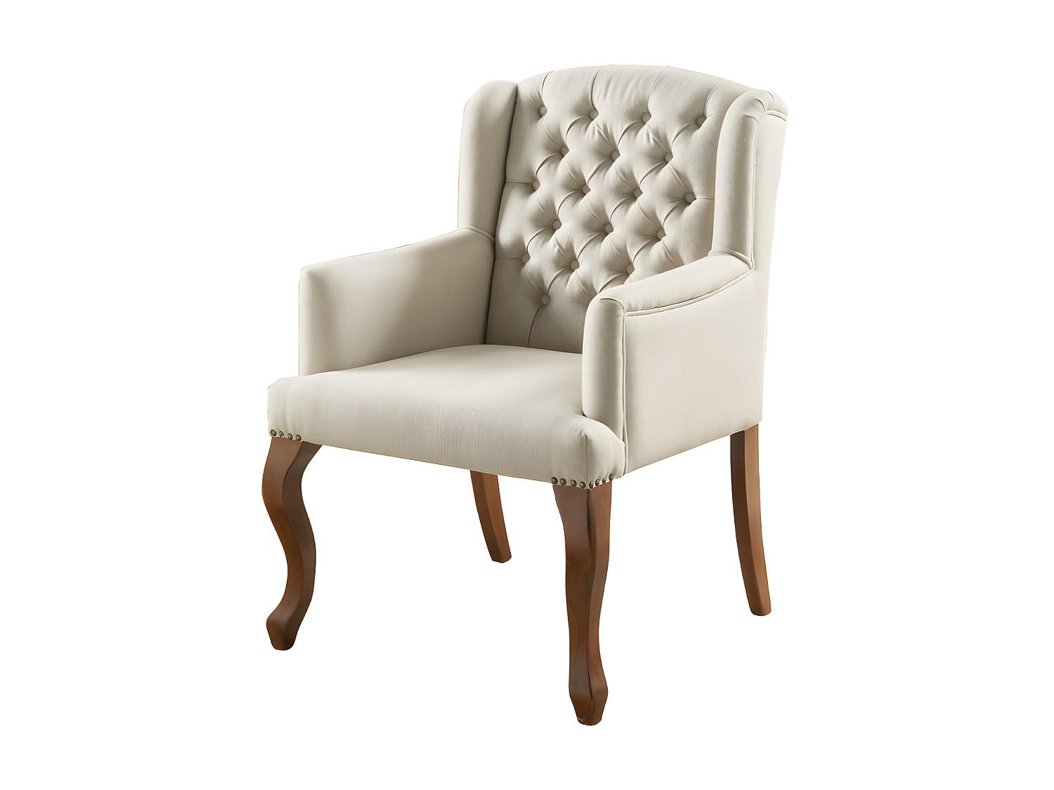 SESSEL mit gerader Rückenlehne - 1 -Sitzer - Leinen - beige - PARUNA - Beige, Textil (65/96/70cm) - Vente-Unique