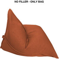 SITZSACKBEZUG Orange 130/110/50 cm - Orange, Textil (130/50/110cm) - Mobili Rebecca