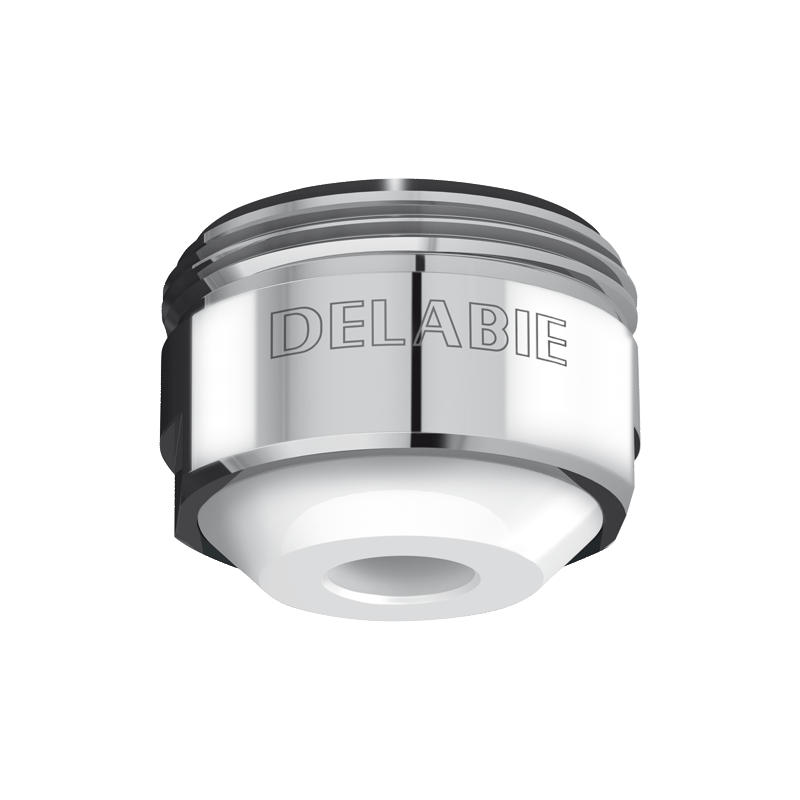 HYGIENE-STRAHLFORMER BIOSAFE M24x1 AG, 5 l/min, 50 St. - Chromfarben, Metall (12/6/18cm) - Delabie