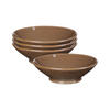 SERVIERSCHALEN Sahara Dunkelbraun ø 20,5 cm 4er Set - Dunkelbraun, Keramik (20.5/6/20.5cm) - Ritzenhoff Breker