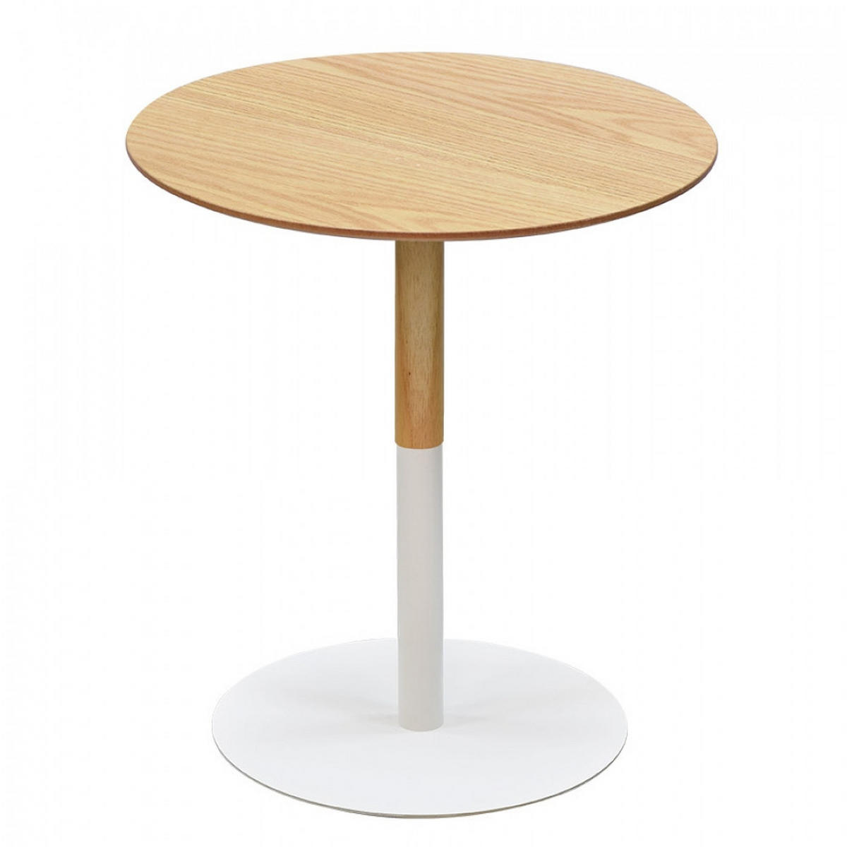 LOUNGETISCH Beige 40x40x45 cm - Beige/Schwarz, Holz/Metall (40/40/45cm) - AlterEgo