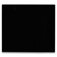 GLASSCHUTZPLATTE für Herd — groß Schwarz 56/50 cm - Schwarz, Glas (50/56cm) - ZELLER