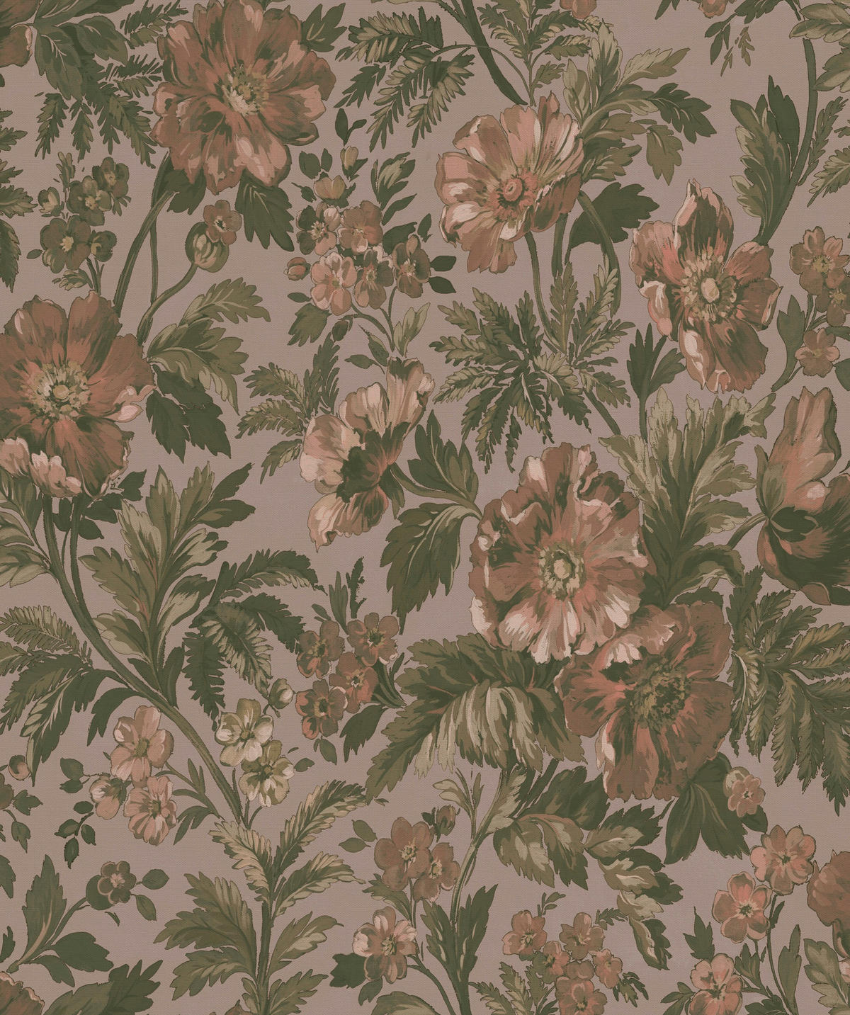 VLIESTAPETE Isa Blumen - Pink, Papier/Kunststoff (53/1000cm) - Superfresco Easy