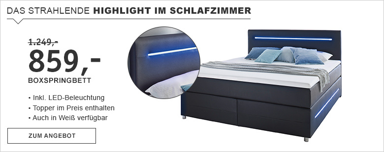 kuhle dekoration boxspringbett holz leder, boxspringbetten online bestellen | xxxlutz, Innenarchitektur
