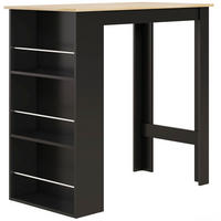 BARTISCH Schwarz 1 Stück - Schwarz, Kunststoff (112/57/106cm) - GiPP