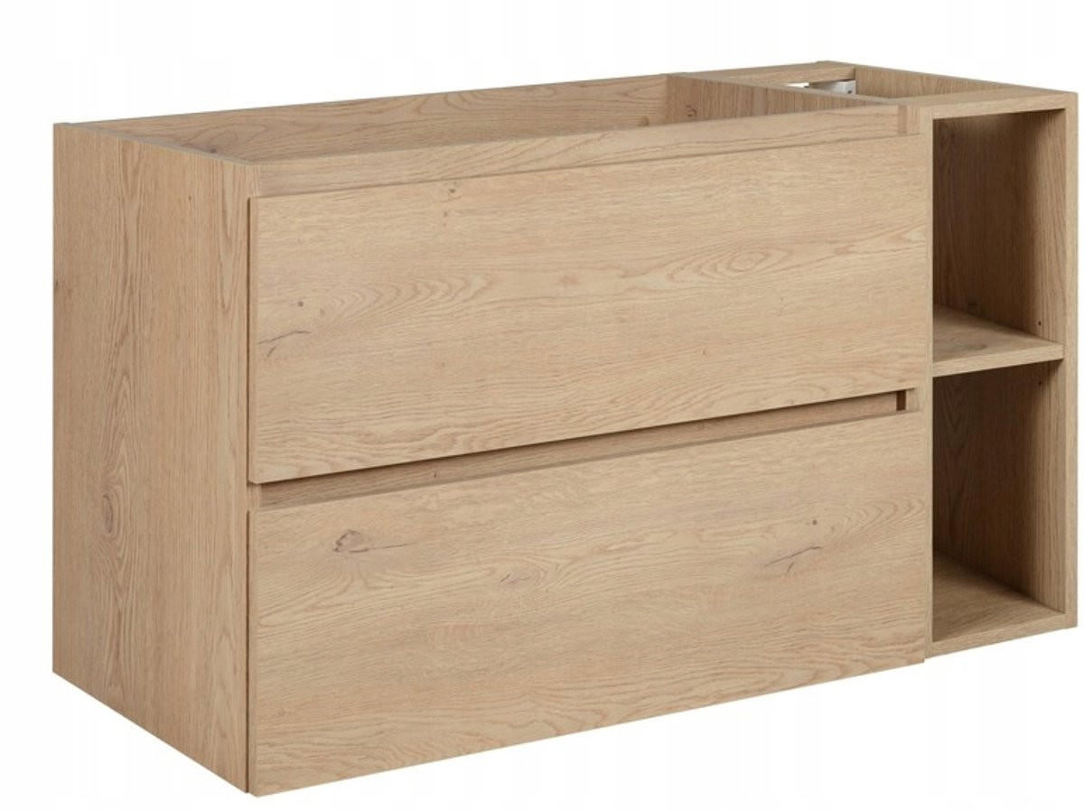WASCHBECKUNTERSCHRANK SIMPLE 100cm Eichen Craft - Eiche Artisan, Holz (100/62/46cm) - Rodan