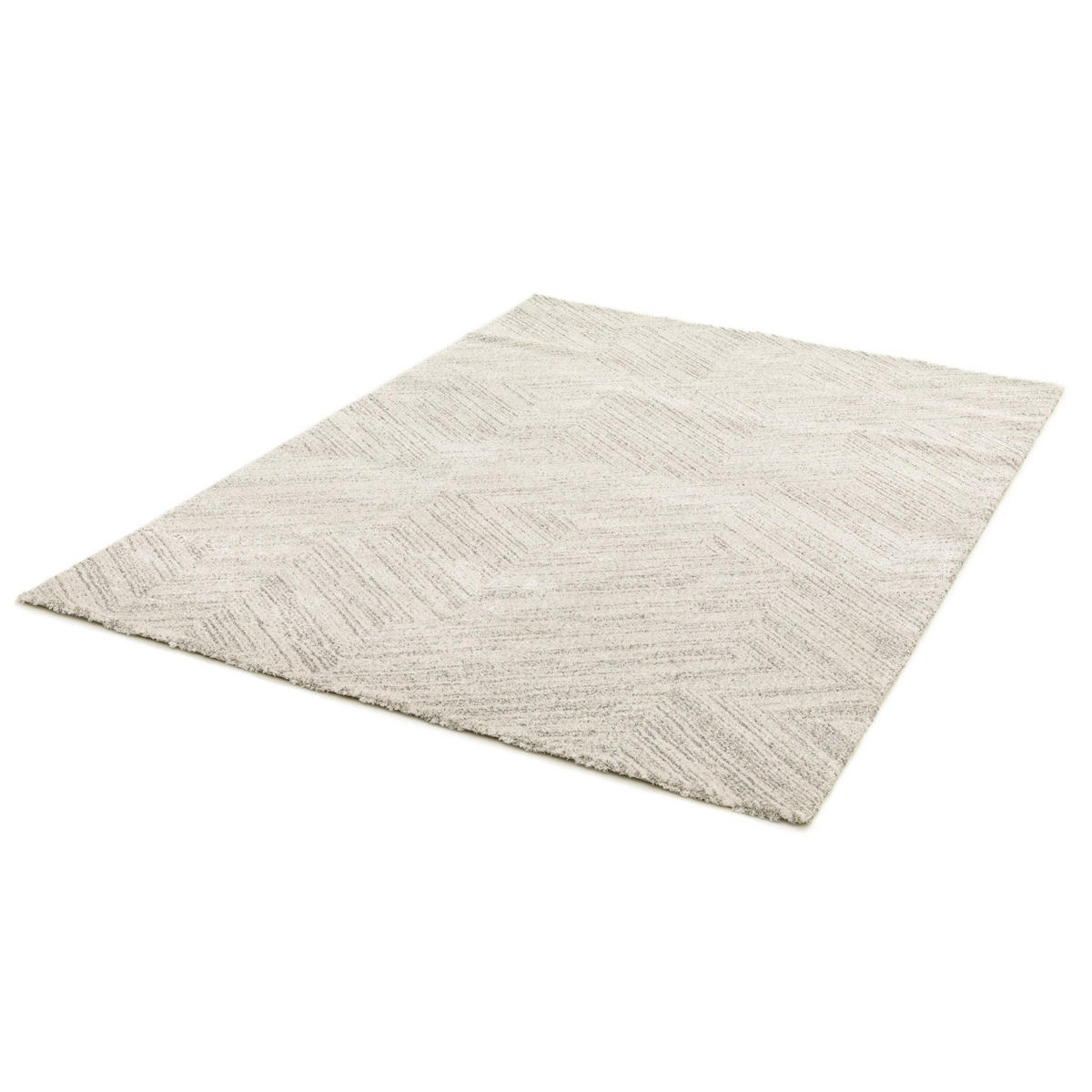 TEPPICH ultraweich aus recycelten Fasern grau - Grau, Textil (160/230cm) - AFK Living