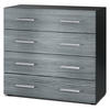 KOMMODE Pavos Avola-Anthrazit - Anthrazit, Holzwerkstoff (76/72/35cm) - Vladon