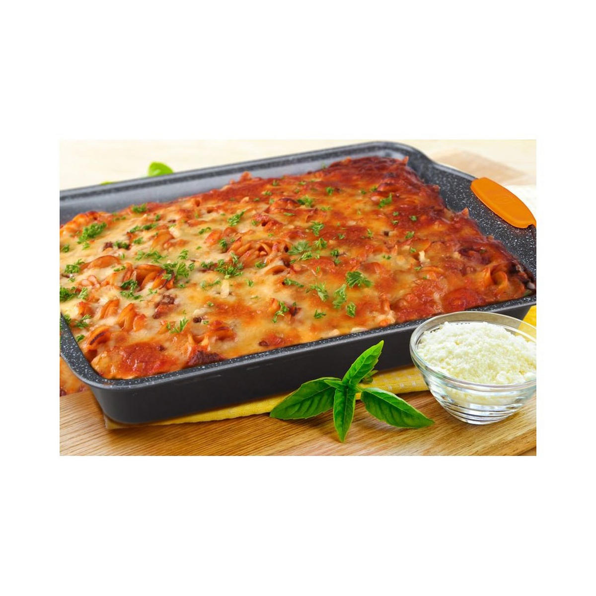 BACKFORM Graphit 36/23/6 cm BH1140 - Graphitfarben, Metall (23/6/36cm) - Berlinger Haus