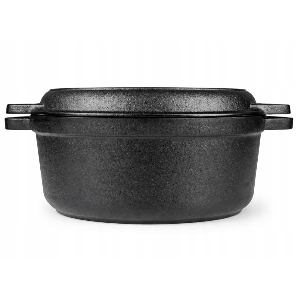 TOPF Schwarz 36/26/11.5 cm KS7743 - Schwarz, Metall (26cm) - Krisberg 