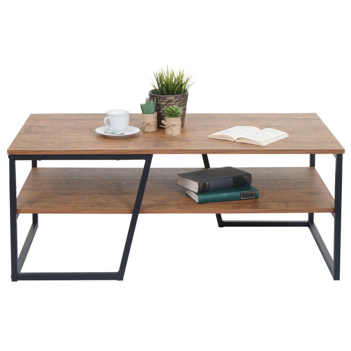 COUCHTISCH rechteckig Braun - Braun, Holzwerkstoff (60/110/46cm) - MCW