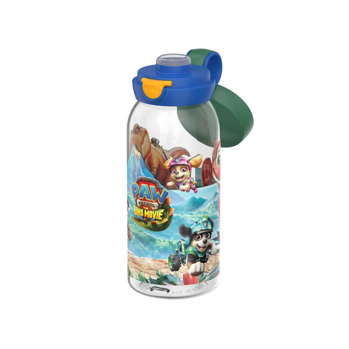 TRINKFLASCHE MIT KLAPPDECKEL Campus Paw Patrol Dino 600 ml - Multicolor, Kunststoff (0.6L) - Mepal