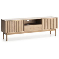 LOWBOARD Sapporo mit 2 Türen und Schublade, 160 cm - Eichefarben, Holzwerkstoff (159/53/37cm) - Beautysofa
