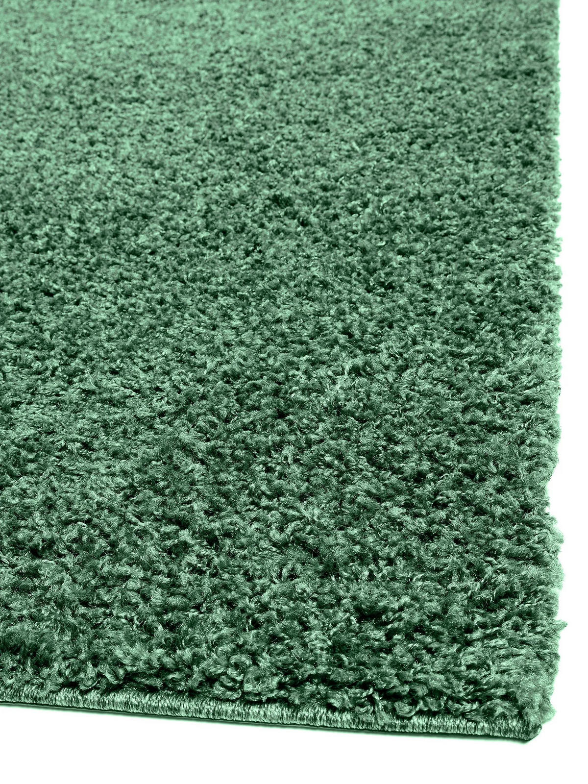 HOCHFLORTEPPICH Swirls Grün 120x170 cm - Grün, Kunststoff/Textil (120/170cm) - benuta