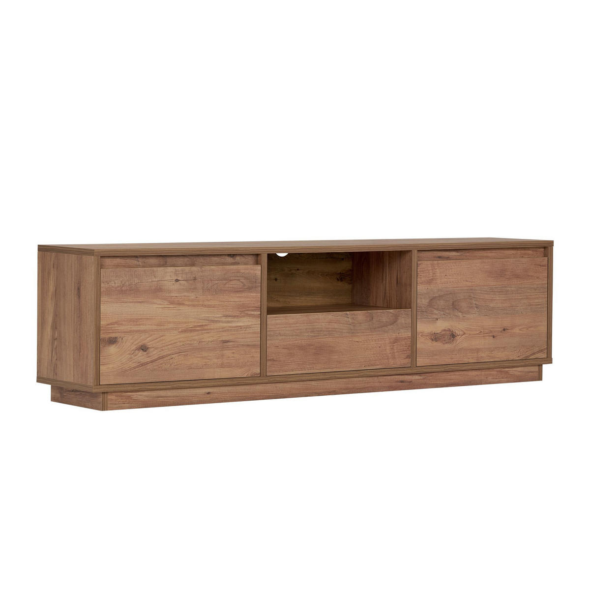 TV-MÖBEL Vanguard Travertin - Beige, Holz (160/42/29cm) - Habitat Garten