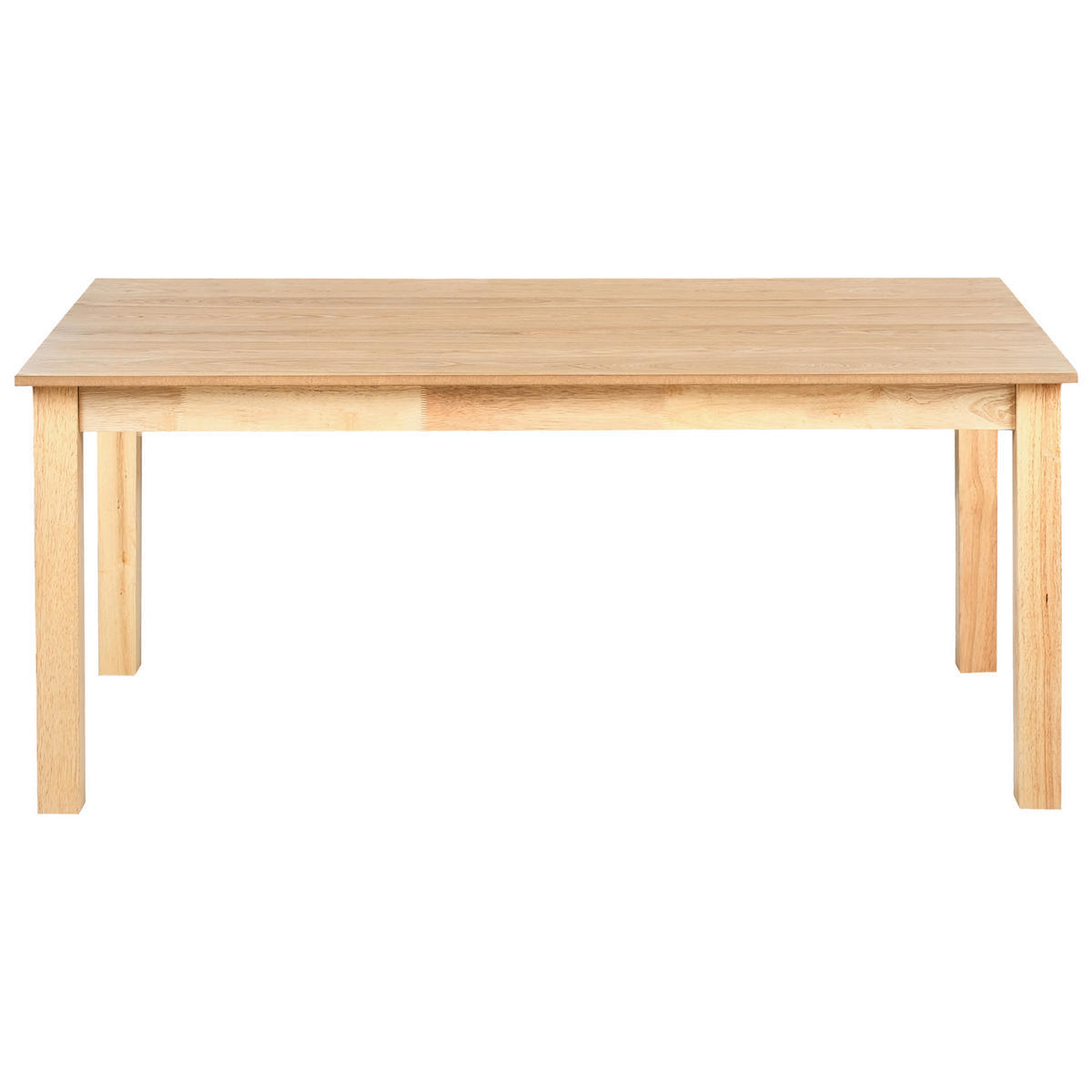 JÍDELNÍ STŮL vysunovací Světlý Jasan 180-280/100 cm Madura - světle hnědá, kompozitní dřevo (180/100/76cm) - Beliani