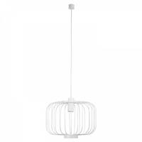 HÄNGELEUCHTE Rooms L Weiß - Weiß, Metall (48/48/38cm) - s.luce