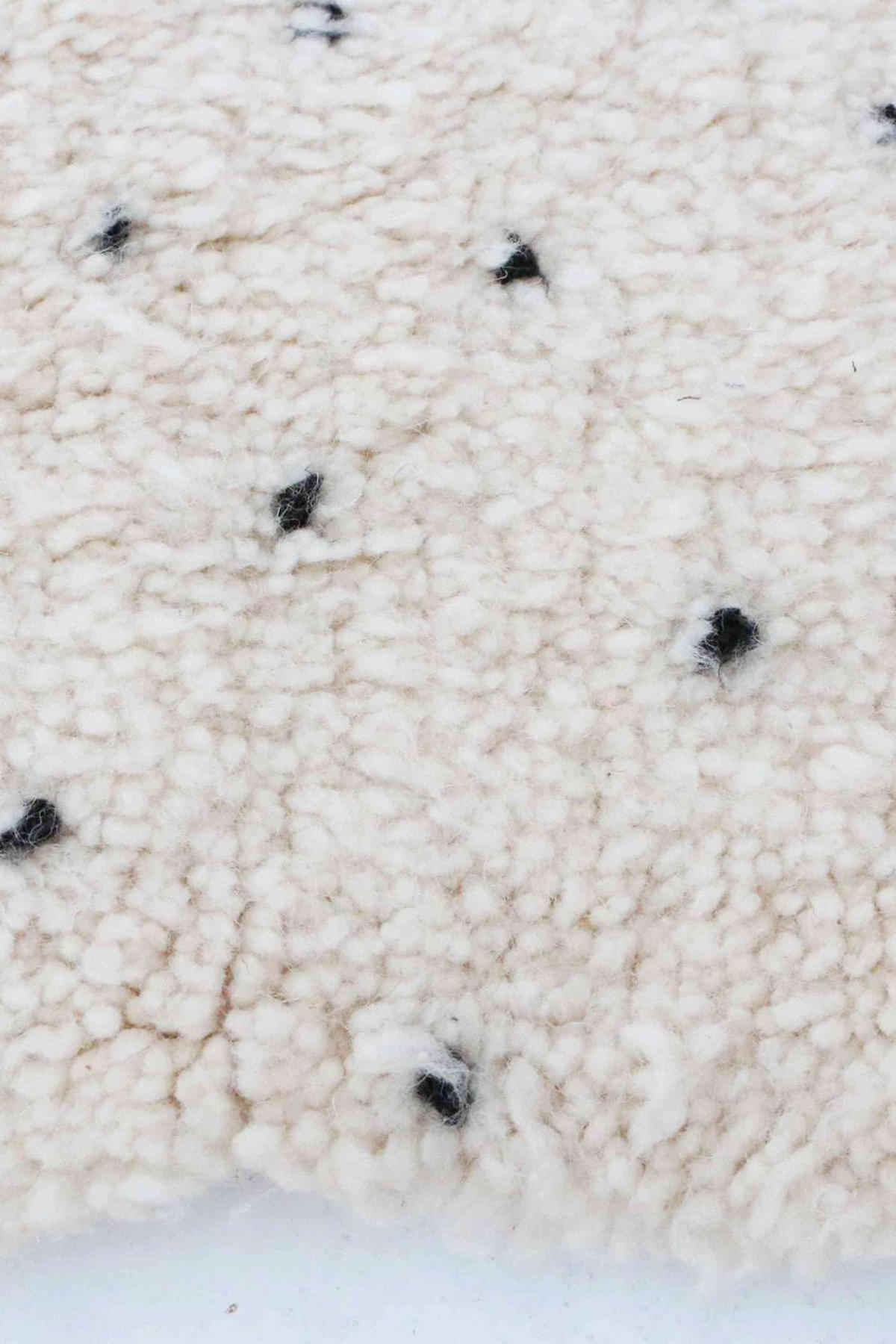 BERBERTEPPICH aus Marokko aus reiner Wolle 140x 200 cm - Beige, Naturmaterialien (140/200cm) - AFK Living