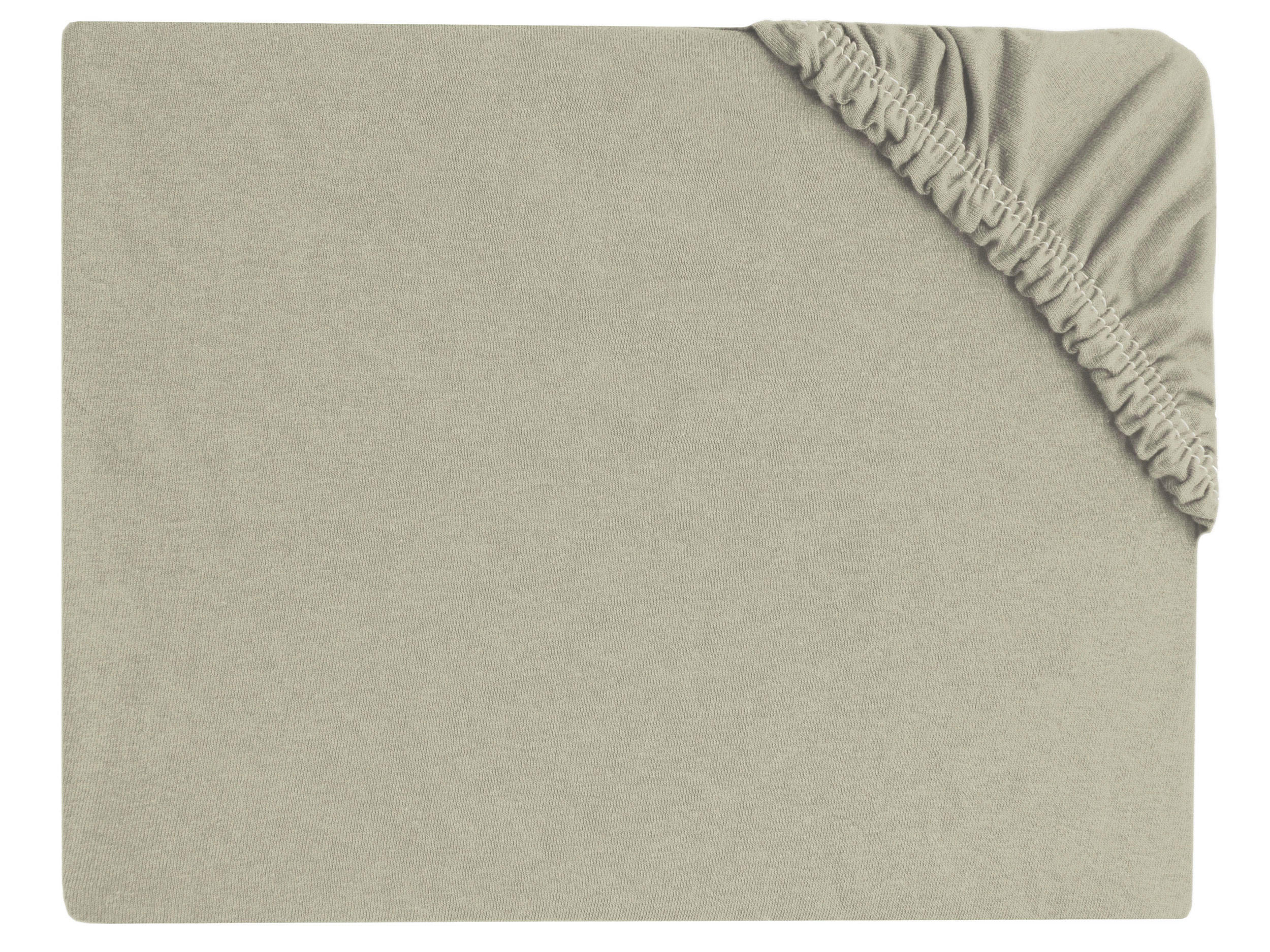 SPANNBETTLAKEN, 140x200 cm, 100% Baumwolle, Grau - Hellgrau, Textil (140/200cm) - Zollner