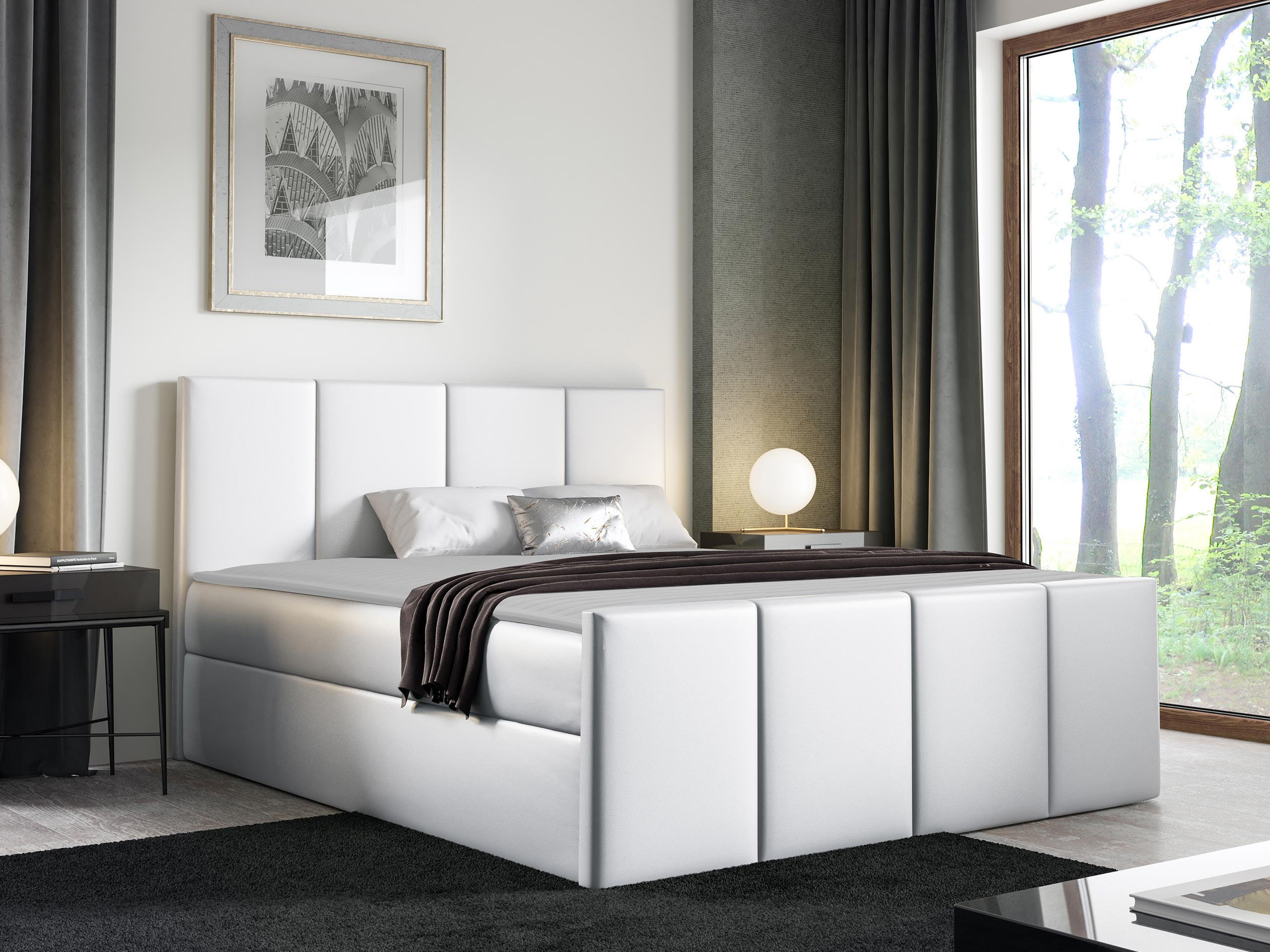 BOXBETT Lars - Weiß, Holz (120/200cm) - MIRJAN24