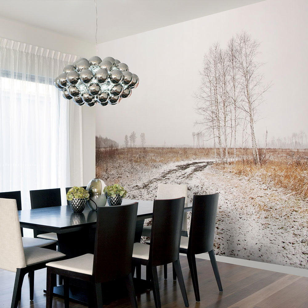 VLIESTAPETE Grau 200/154 cm - Weiß/Grau, Textil (200/1cm) - KUNSTLOFT