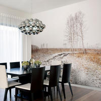 VLIESTAPETE Grau 200/154 cm - Weiß/Grau, Textil (200/1cm) - KUNSTLOFT