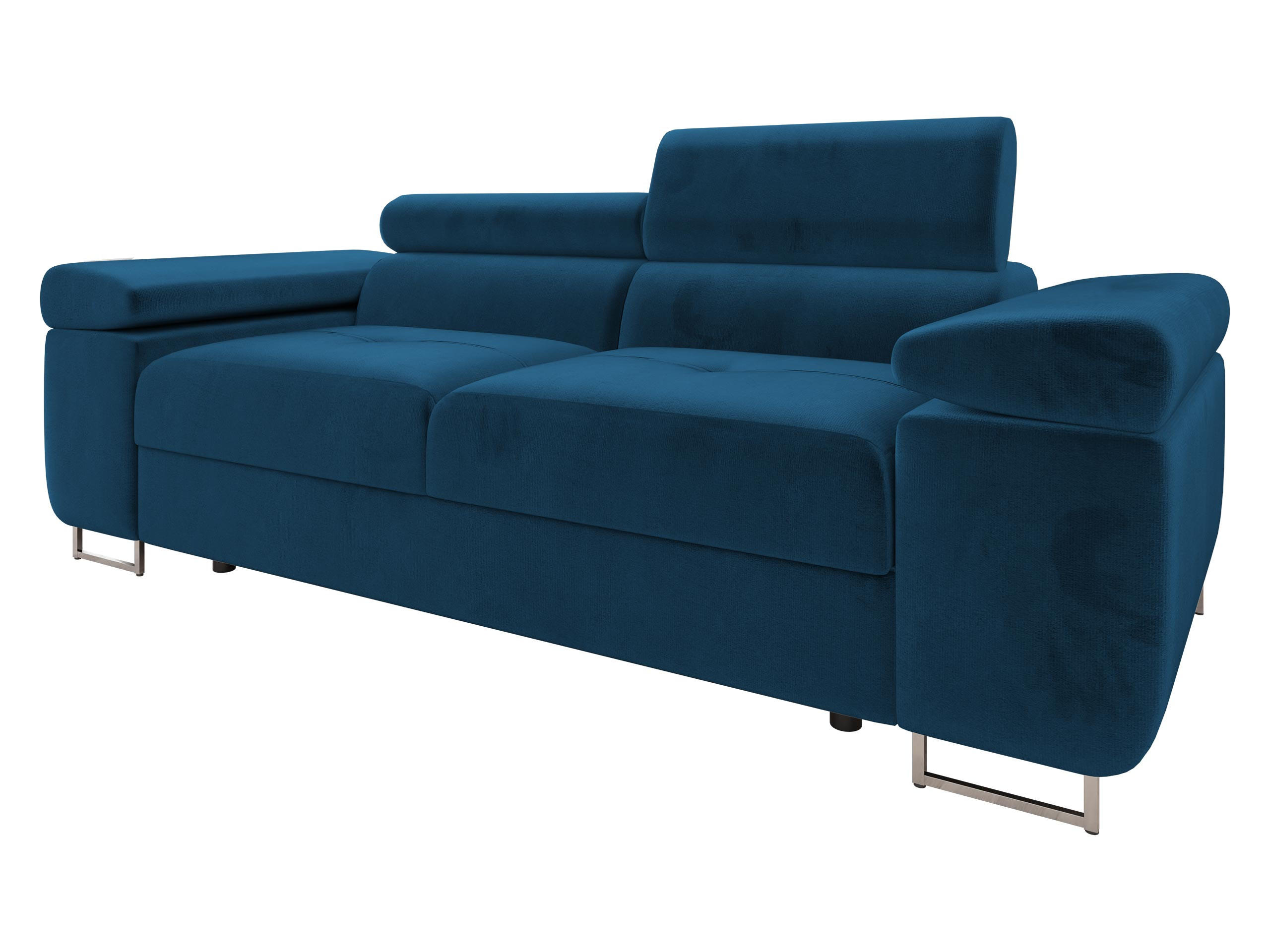 SOFA Torezio 2 - Blau, Holz/Textil (198/90/102cm) - MIRJAN24