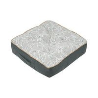 BODENKISSEN Manisa 45/45/10 cm - Multicolor, Naturmaterialien (45cm)