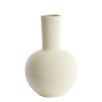 VASE Ulloa Weiß Ø34/52 cm - Weiß, Keramik (52cm) - Light & Living