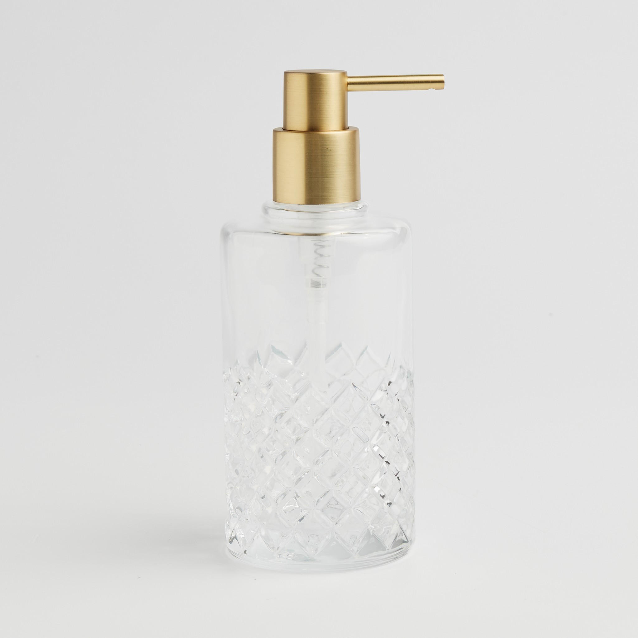 BADSPENDER Timeless - Goldfarben, Glas (7.5/19.5/7.5cm) - home&you