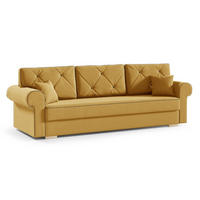 SOFA Senfgelb STAR Mit Bettkasten - Gelb, Textil (237/90/85cm) - Sepro Meble