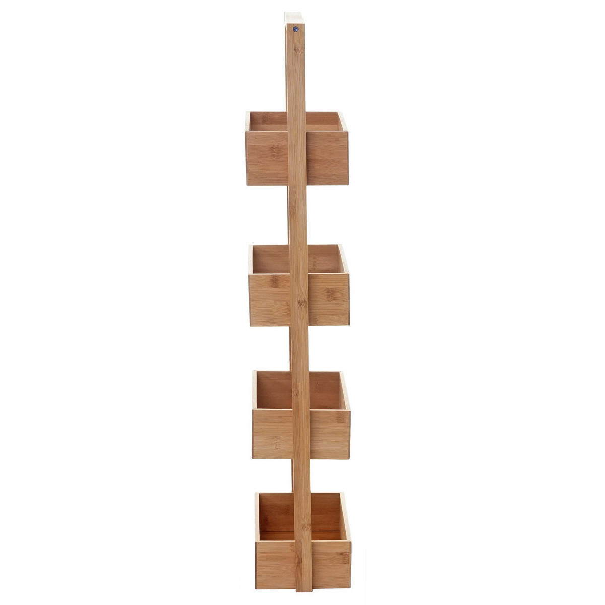REGAL 4 KÖRBE Holz - Braun, Holz (28/88/15cm) - MCW