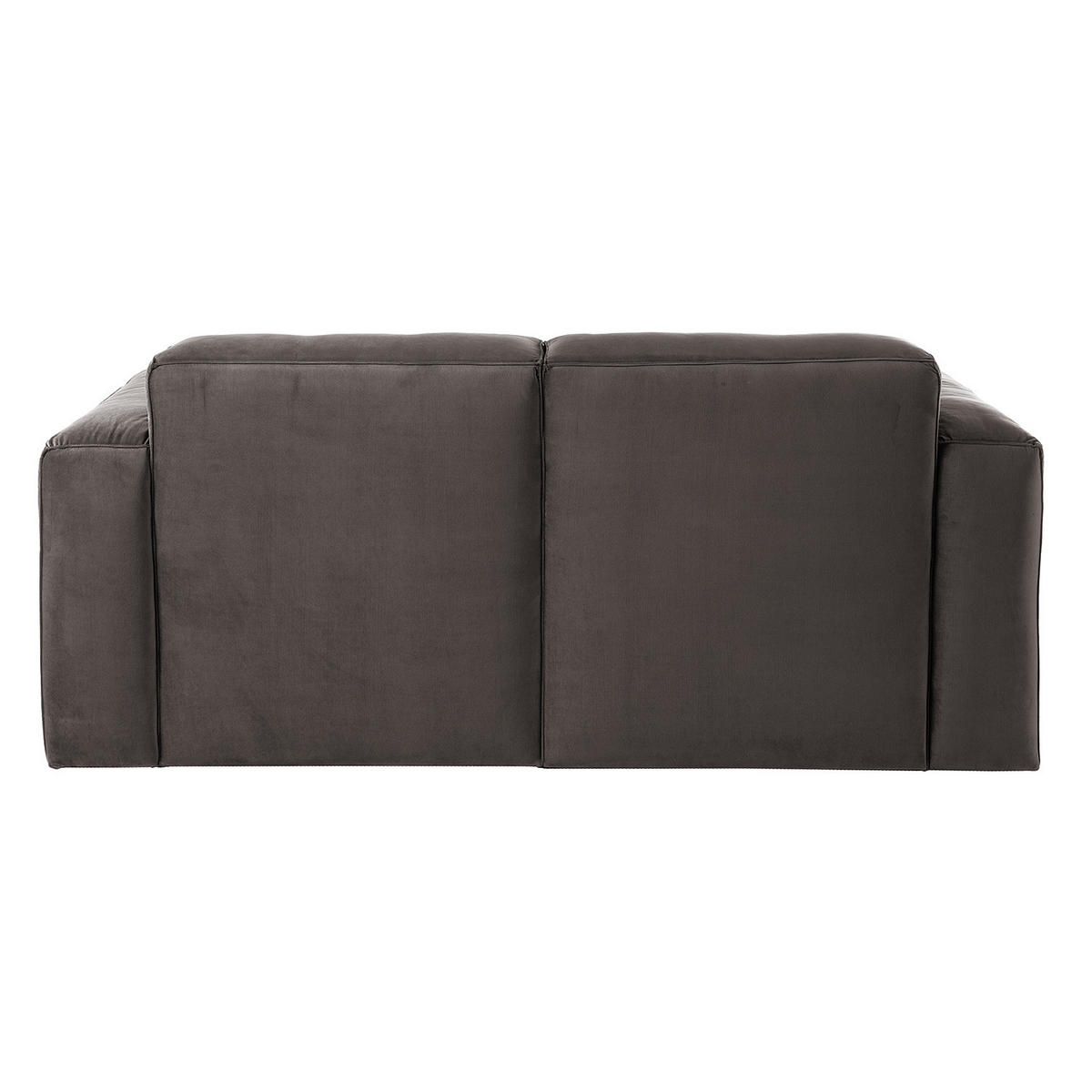 2-SITZER SOFA - Graubraun, Textil (190/75/96cm) - home24