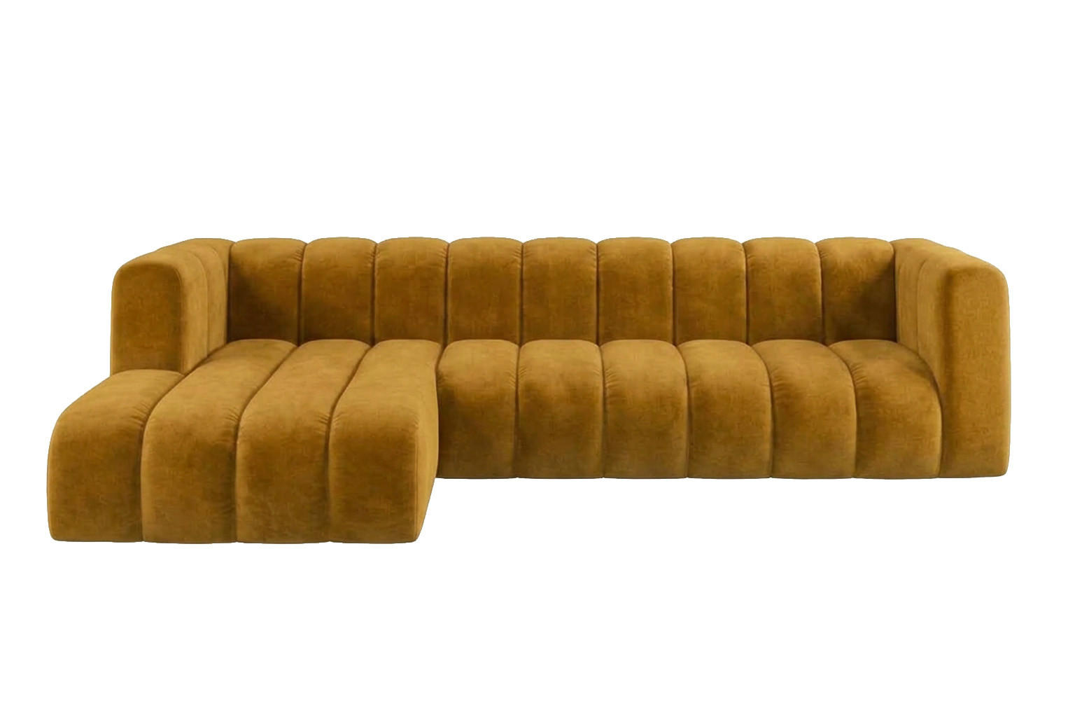 Kaiser Möbel Ecksofa Gelb 318x179 cm