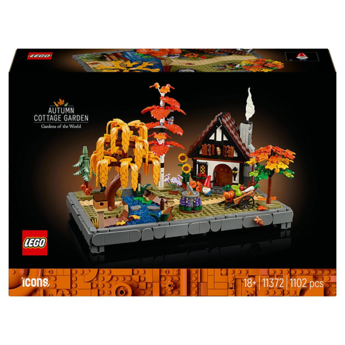 Lego Klemmbausteine Orange 26.2x9.4x38.2 cm
