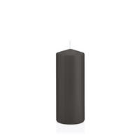 STUMPENKERZEN Grau Ø 58 x 150 mm, 16 Stück - Grau, Paraffin (6/15cm) - Wiedemann Kerzen
