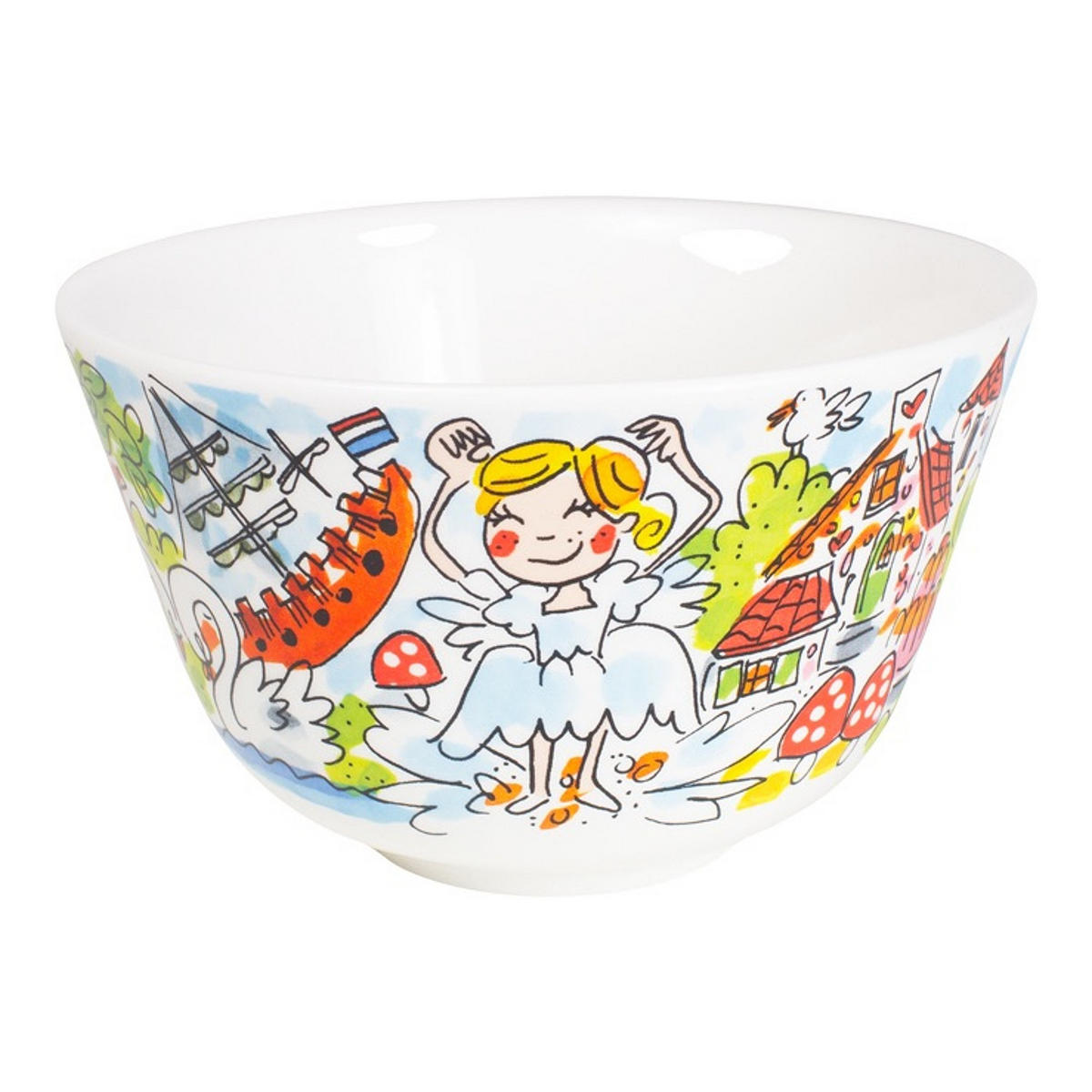 SCHALE Pinocchio in Bunt - 14cm - Multicolor, Keramik (14.3/9/14.3cm) - Blond Amsterdam