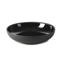 GOURMETTELLER SOLID schwarz 17,5 CM - Schwarz, Keramik (17.5/4.5/17.5cm) - Revol Porcelaine France