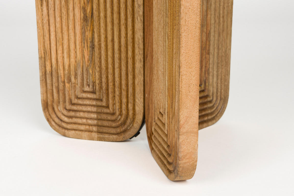 BEISTELLTISCH Maeve - Braun - 40/40/45 cm - Braun, Holz (40/40/45cm)