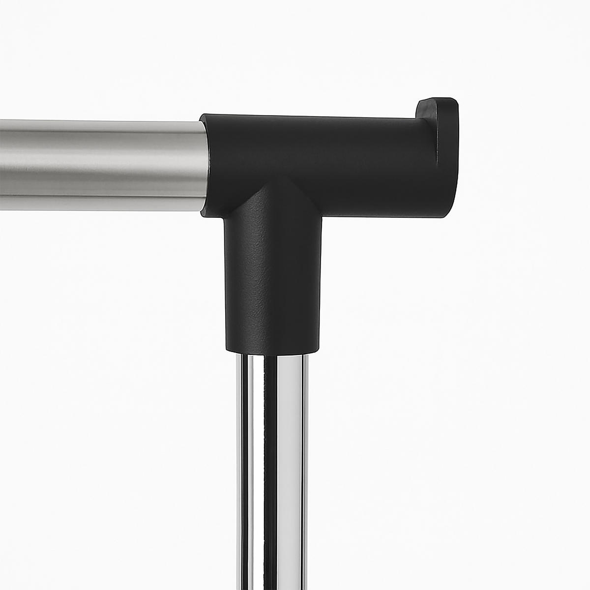 KLEIDERSTÄNDER - Multicolor, Kunststoff/Metall (80/158/42cm) - Relaxdays