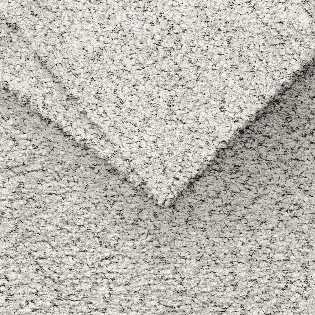 WECHSELBEZUG für Polsterbett - Hellgrau, Textil (180/200cm) - home24