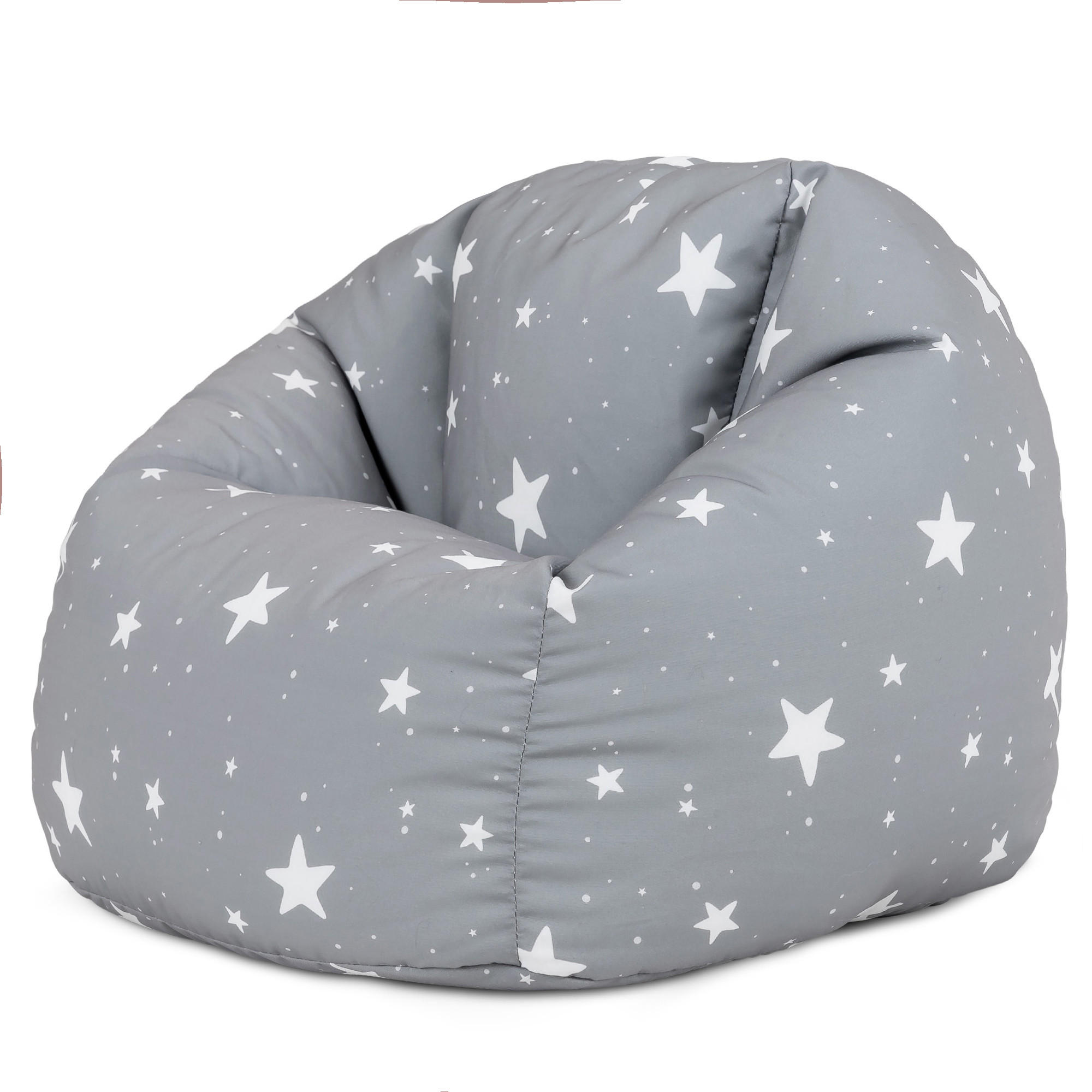 SITZSACK für Kinder Sternenklar - Grau, Kunststoff (53/50/53cm) - icon