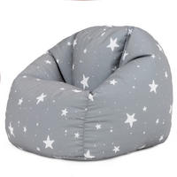 SITZSACK für Kinder Sternenklar - Grau, Kunststoff (53/50/53cm) - icon